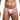 Pink men's underwear with floral and bow pattern on a white background