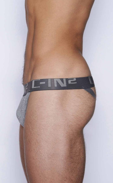 C-IN2 Y-Back Thong 4002-070-4002-070-Gray-S-2