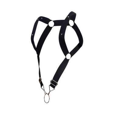 DNGEON Straight back Harness - DMBL06 - Black - OS - 2