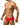 Joe Snyder Bulge Boxer - JSBUL03 - Red - L - 24