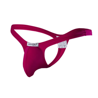 Joe Snyder Polyester Bulge Tanga - JSBUL02 - PolFuchsia - XL - 7