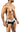 JSAW06 - Joe Snyder Activewear Mini Shorty - JSAW06 - BlackMesh - S - 4