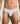 Justin + Simon Classic Mens Bikini Mesh-XSJ01-WhiteMesh-S-2