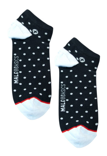 MaleBasics Ankle Sock - Dotted - MS04 - Dotted - OS - 1