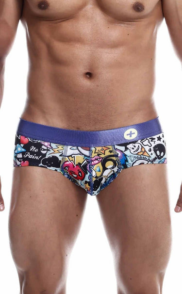 MaleBasics Hipster Brief Comics - MB203 - Cherries - S - 6