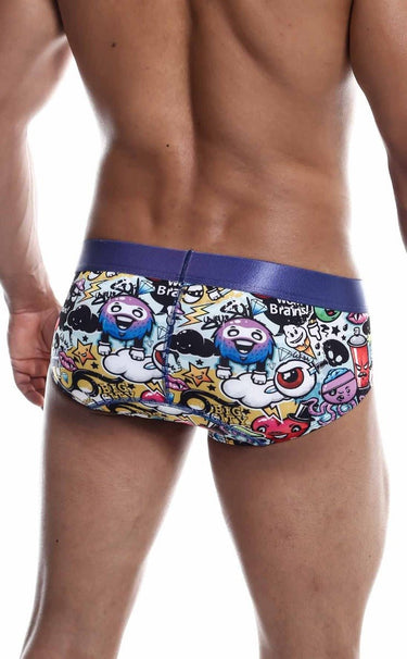 Brief - MaleBasics Hipster Brief Comics - Cherries - S - MB203 - Cherries - S - Malebasics - 5