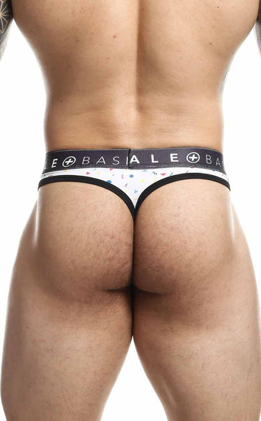 Thong - Malebasics Thong Sexy Pouch - Tweed - XL - MBH05 - Tweed - XL - Malebasics - 3