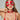 MASQUERADE MASK / ANTIFAZ - DWA02 - Red - OS - 6