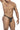 Thong - Mens 3PK Autralian Latin Thongs Clever 100008 - S - Black - Orange - Black - Clever_100008_Black - Orange - Black_S - Clever - 4