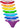 Mens 7PK Pride Thongs Clever 10009 - Clever_10009_Multi - colored_S - 11