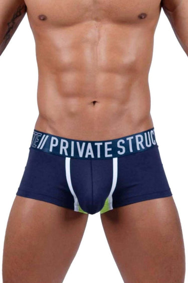 Mens Athlete Trunks Private Structure BAUT4389 - Private Structure_BAUT4389_Navy Ranger_S - 1