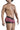 Mens Back to School Trunks CandyMan 99821-CandyMan_99821_Green Plaid_S/M-13