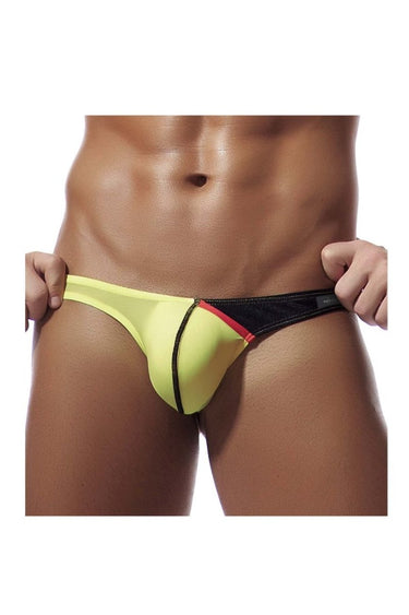 G - String - Mens Desire Glaze G - String Private Structure DGUY4025 - S - Yellow - Private Structure_DGUY4025_Yellow_S - Private Structure - 1