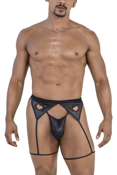 Mens Garter Outfit CandyMan 99785 - CandyMan_99785_Black_S/M - 1