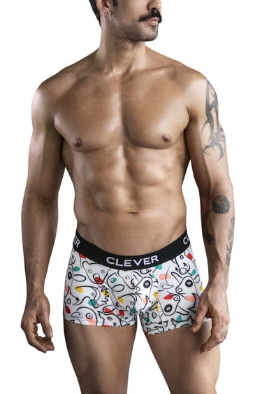 Mens Grange Trunks Clever 1725 - Clever_1725_White_S - 1