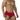 Mens Jacquard Trunks Xtremen 91190 - Xtremen_91190_Red_S - 4