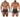 Mens Jacquard Trunks Xtremen 91196 - S - Black - Xtremen_91196_Black_S - 19