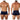 Mens Jacquard Trunks Xtremen 91196 - S - Black - Xtremen_91196_Black_S - 10