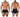 Mens Jacquard Trunks Xtremen 91196 - S - Black - Xtremen_91196_Black_S - 10