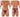 Mens Lace Heart Bikini CandyMan 99579 - CandyMan_99579_Burgundy_S/M - 2