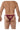 Bikini - Mens Lace Heart Bikini CandyMan 99579 - S/M - Burgundy - CandyMan_99579_Burgundy_S/M - CandyMan - 3