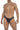 Mens Lace Thongs CandyMan 99784 - CandyMan_99784_Black_S/M - 1