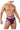 Mens Mesh Thongs CandyMan 99640 - CandyMan_99640_Purple_S/M - 4