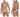 Mens Mesh Thongs CandyMan 99771 - CandyMan_99771_Beige_S - 1