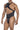 Mens One Shoulder Bodysuit CandyMan 99783 - CandyMan_99783_Black_S/M - 4