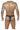 Thong - Mens Peek a Boo Thongs CandyMan 99315 - S - Green - CandyMan_99315_Green_S - CandyMan - 12