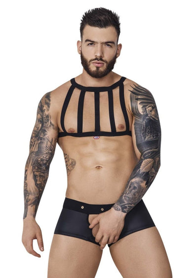 Mens PIK Hard Harness Jockstrap Pikante 1086 - Pikante_1086_Black_S - 1