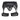 Mens Stripes Gaterbelt Thongs CandyMan 99403 - CandyMan_99403_Black_S - 7