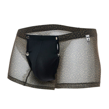 Boxer - MOB Men's Boxer Tull Pouch Print - Leopard - LXL - MBL47 - Leopard - LXL - MOB Eroticwear - 3