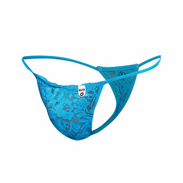 MOB Men's Lace Thong Out - MBL27 - Turquoise - LXL - 2