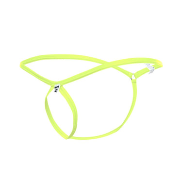 Thong - MOB Men's Tear Drop String Thong - MBL24 - Green - SM - MBL24 - Green - SM - MOB Eroticwear - 4