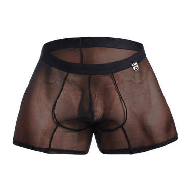 Boyshort - MOB Mesh Boxer - Black - S - MBL77 - Black - S - MOB Eroticwear - 10