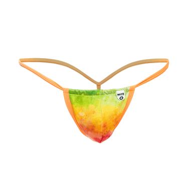 Thong - MOB Print G - String Out - Orange - L - MBL59 - OrangeDye - L - MOB Eroticwear - 17