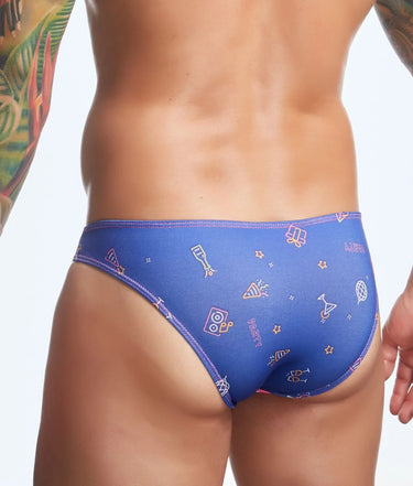 Justin + Simon Classic Mens Bikini Fun Prints Final Sale
