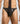 MOB Tuxedo Lace Thong