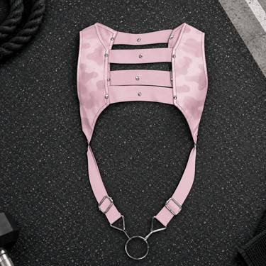 DNGEON Croptop Harness Camo-DMBL08-LilaCamo-OS-3