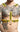 DNGEON Cross Chain Harness - DMBL09 - Yellow - OS - 9