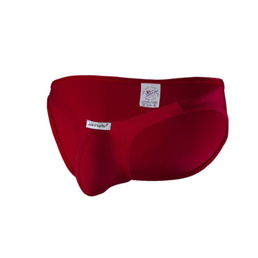 Joe Snyder Polyester Bulge Full Bikini - JSBUL04 - PolRed - M - 3