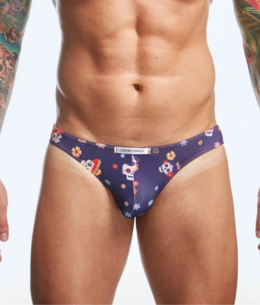 Justin + Simon Classic Mens Bikini Fun Prints Final Sale-XSJ01-Mexico-S-3