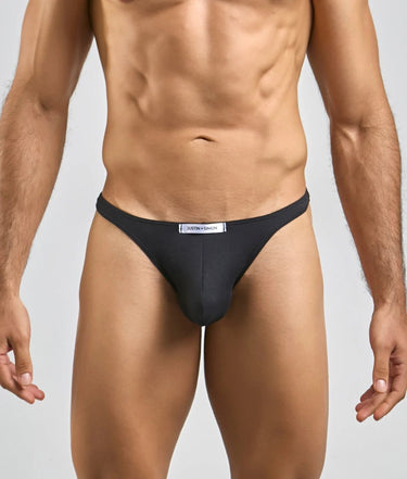 Justin + Simon Men’s Sexy PeachSkin Tanga-XSJ03-PeachBlack-S-3