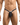Justin + Simon Peach Bulge Thong-XSJBU02-PeachBlack-S-3