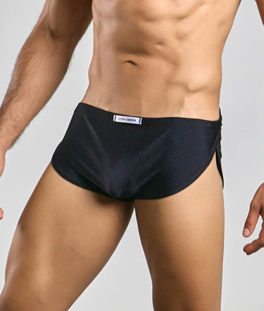 Justin + Simon Running Short-XSJ09-Black-SM-3