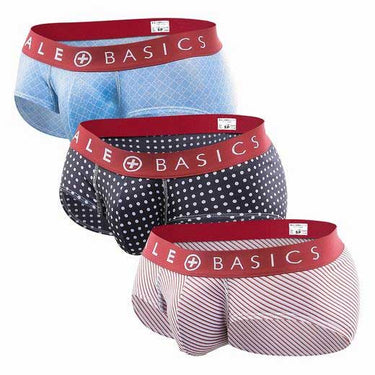 MaleBasics Mens Brief 3 - Pack New - MBT03 - BlackW - S - 3
