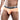 Malebasics Men's Sports Performance Hip Brief - MBM03 - Orange - L - 3