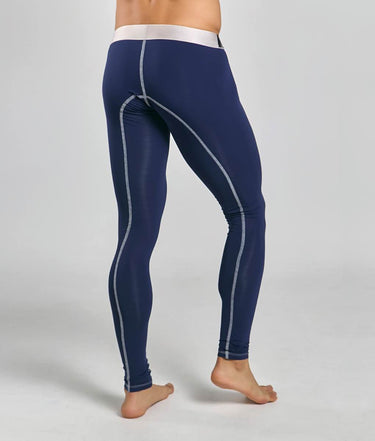 MaleBasics Microfiber LongJohn-MBM05-Navy-S-2