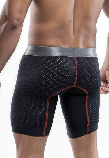 Malebasics Performance Titanium +Fit Athletic Boxer - MBP02 - Black - S - 3